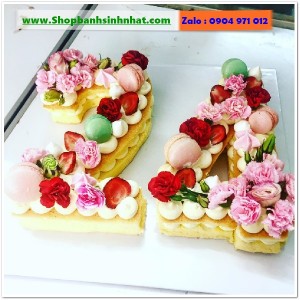 Bánh Sinh Nhật Chữ Cái & Số - RP99